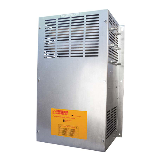 Powerohm Resistors PK series Installation Manual