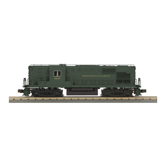 MTHTrains RailKing RS-11 Diesel Engines Operator's Manual