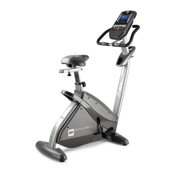 BH FITNESS H8705L Instructions For Assembly And Use