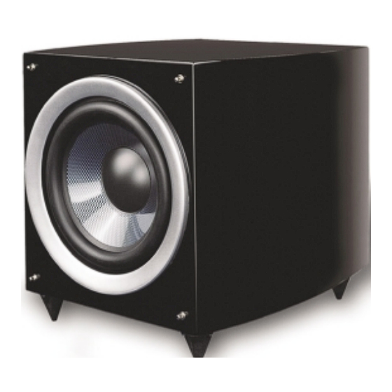 Pure Acoustics Noble Sub Owner's Manual