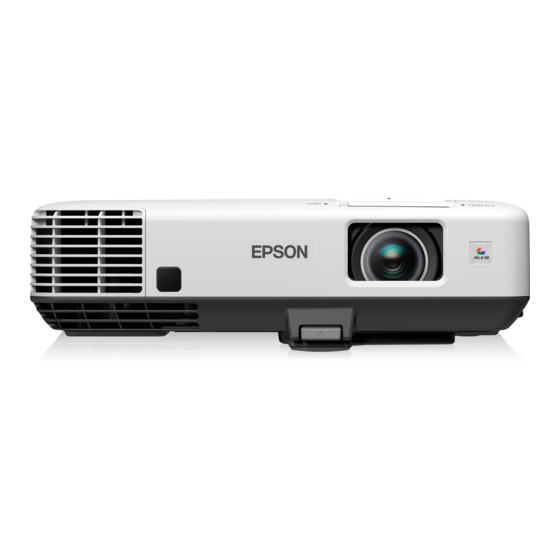 Epson 1860 User Manual