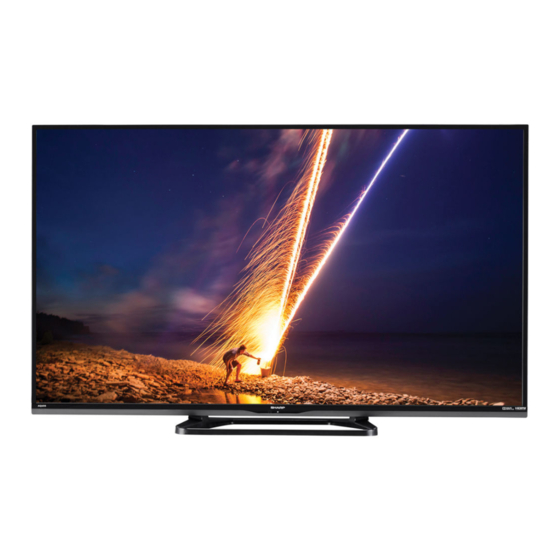 Sharp Aquos LC-48LE653U Setup Manual