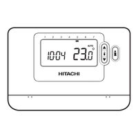 Hitachi Room Unit Operation Manual