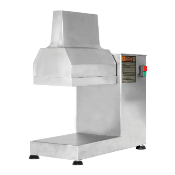 Omcan MT-BR-0400 Instruction Manual