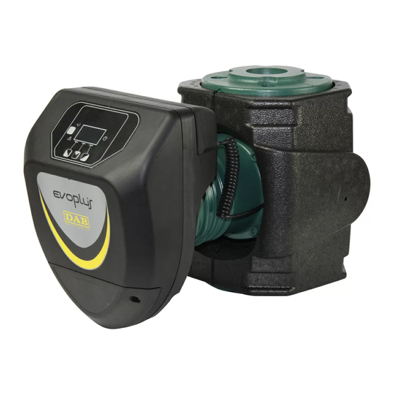 DAB EVOPLUS D 120/220.32 M Instruction For Installation And Maintenance