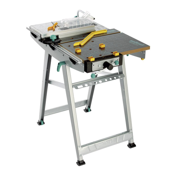 Wolfcraft MASTER cut 1000 Translation Of The Original Operating Instructions