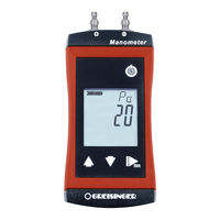 Greisinger G 1107 Operating Manual