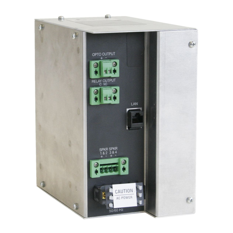 Hubbell GAI-Tronics 10458-701 Manual