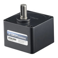 DKM Motor GEARHEAD User Manual