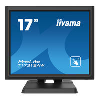 Iiyama ProLite T1731SR-W5 User Manual