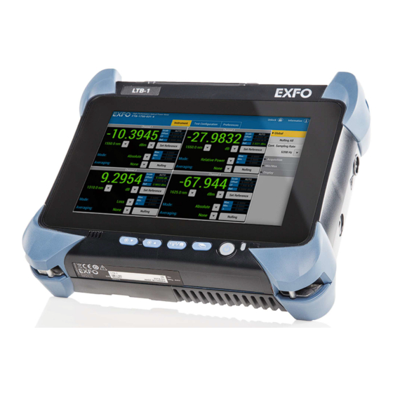 EXFO LTK-1 User Manual