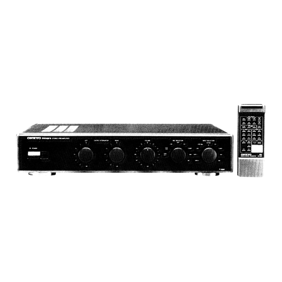 Onkyo Integra P-383F Instruction Manual