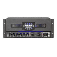 Mesa Boogie BASS STRATEGY Eight:88 Owner's Manual