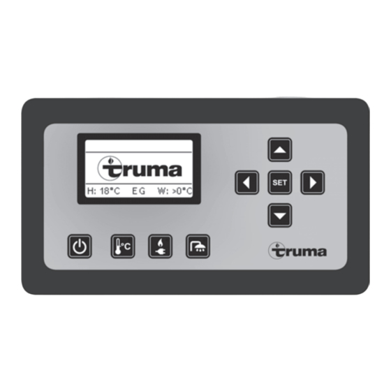 Truma CP 25-UK Control Panel System Manuals