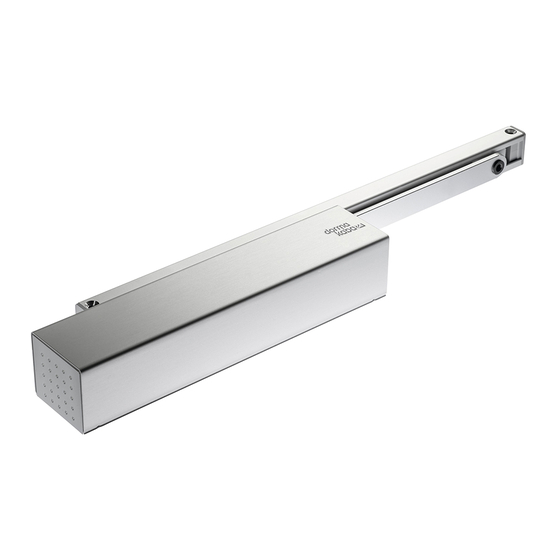 Dorma G-SR / BG Manual
