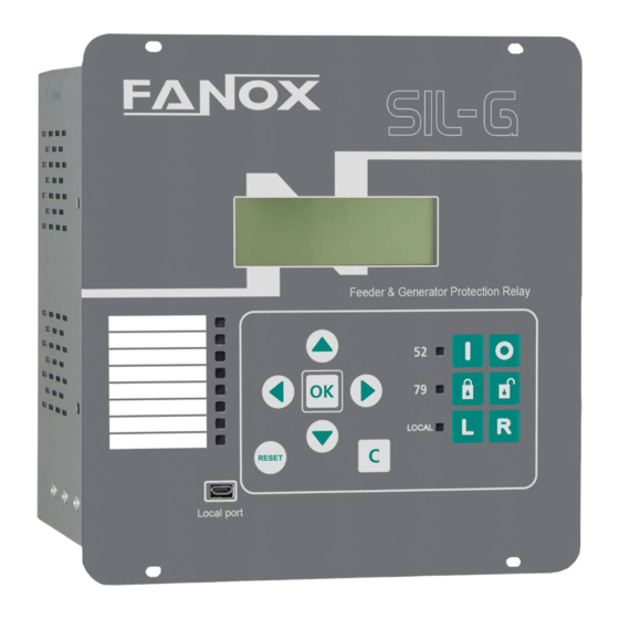 FANOX SIL-G User Manual