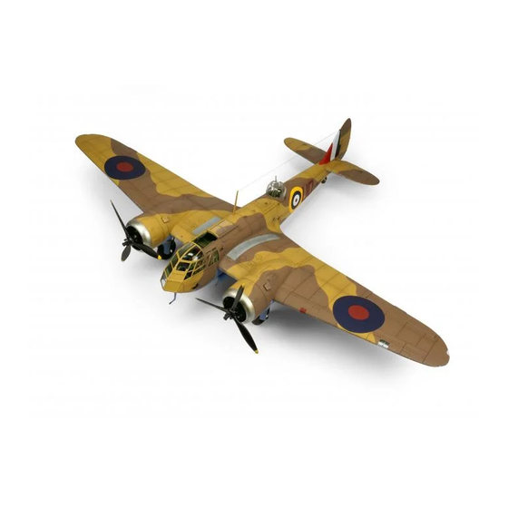 Eduard Blenheim Mk.I exterior Quick Start Manual