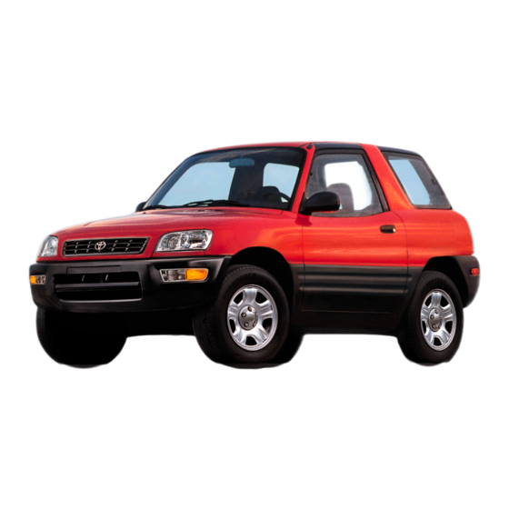 Toyota RAV4 1999 Manual
