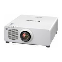 Panasonic PT-RZ770WU Operating Instructions Manual