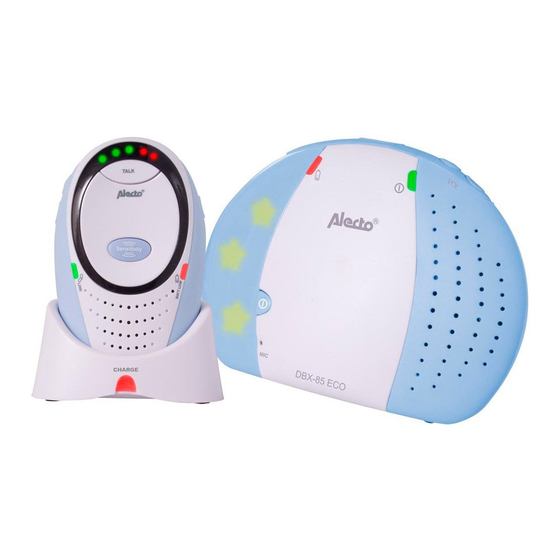 Alecto DBX-85 ECO User Manual