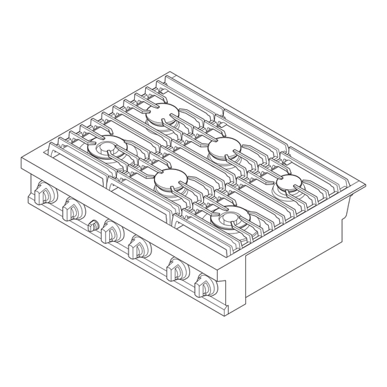 Dacor DTT48T960 Installation Instructions Manual