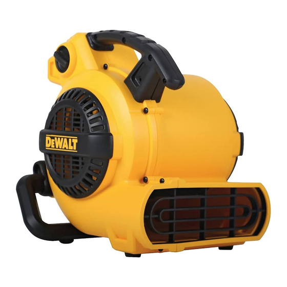 DeWalt DXAM2250 Manual