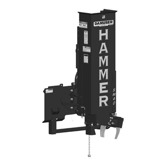 Danuser HAMMER SM40 Operator's Manual