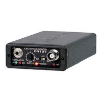 Lectrosonics CR187 Instruction Manual