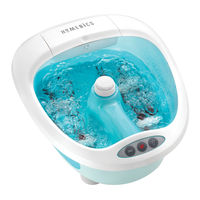 HoMedics Foot Salon Pro FB-600 Instruction Manual