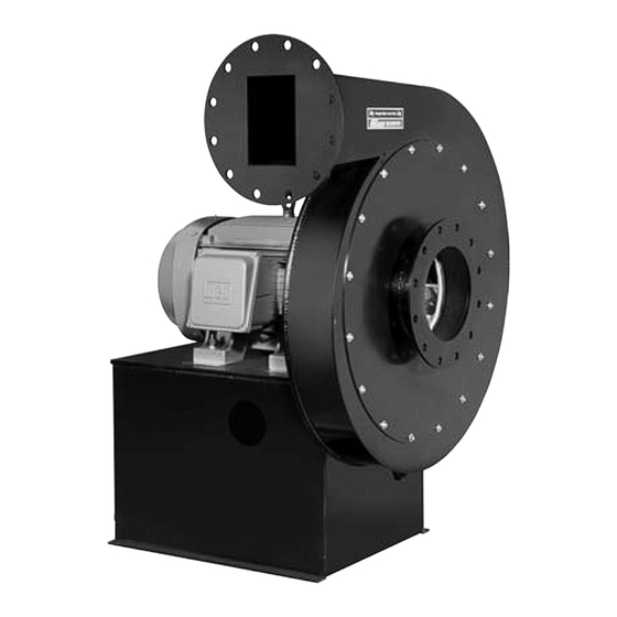 CHICAGO D/36A Centrifugal Fan Operating And Maintenance Instructions