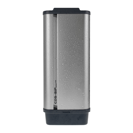 Camsat CDS-6IP MULTI POE Quick Start