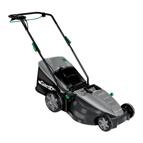 User Manuals: Gardol GEM-E 1742 Electric Lawn Mower