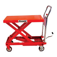 Presto Lifts XP24-6 Series Installation, Operation And Service Manual