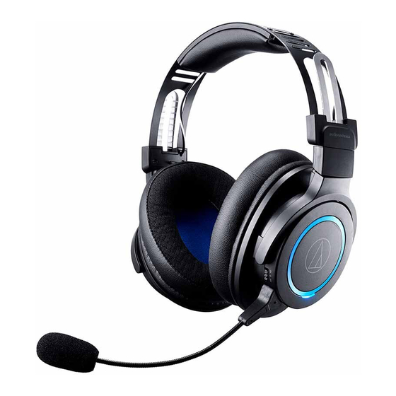 Audio Technica ATH-G1WL Quick Start Manual