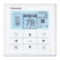 Panasonic CZ-RTC5 Operating Instructions Manual