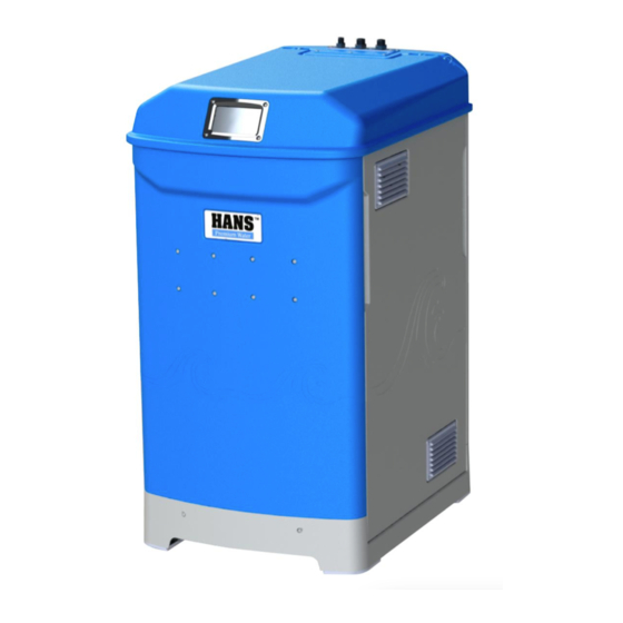 Hans Premium Water 2 Owner's Manual