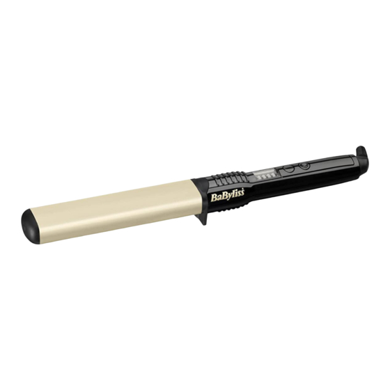BaByliss 2386U Quick Start Manual