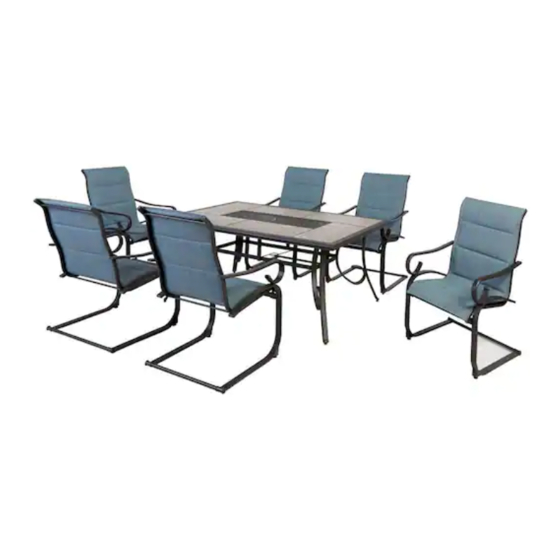 HAMPTON BAY CRESTRIDGE FCS60610R-ST Use And Care Manual