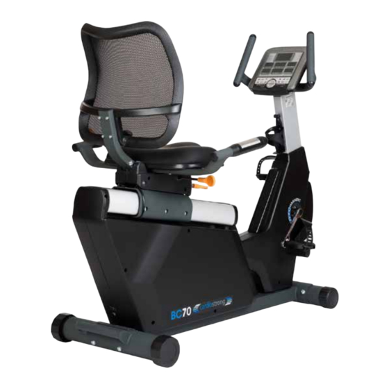 CARDIOSTRONG CST-BC70-B Assembly And Operating Instructions Manual