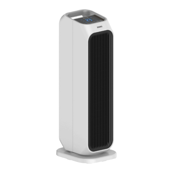 User Manuals: Eberg ZUM Ceramic Tower Heater