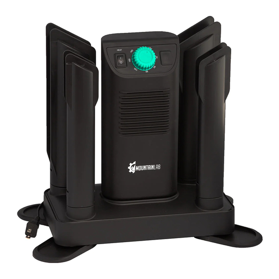 Mountain Lab Gear Tower Boot Dryer User Manual