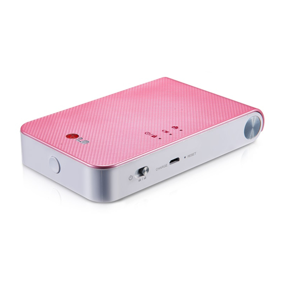 LG Pocket Photo PD239D Simple Manual
