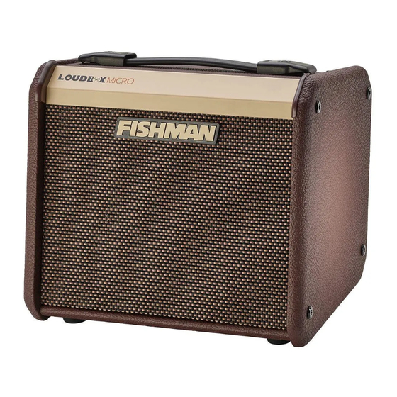 Fishman LOUDBOX MICRO User Manual