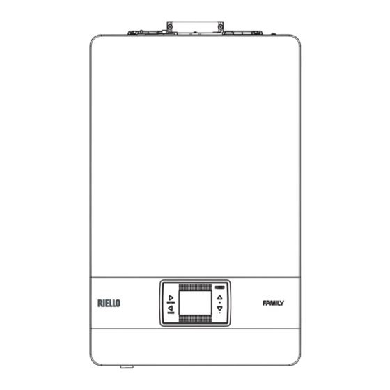 Riello Family Cx KIS Installer And User Manual