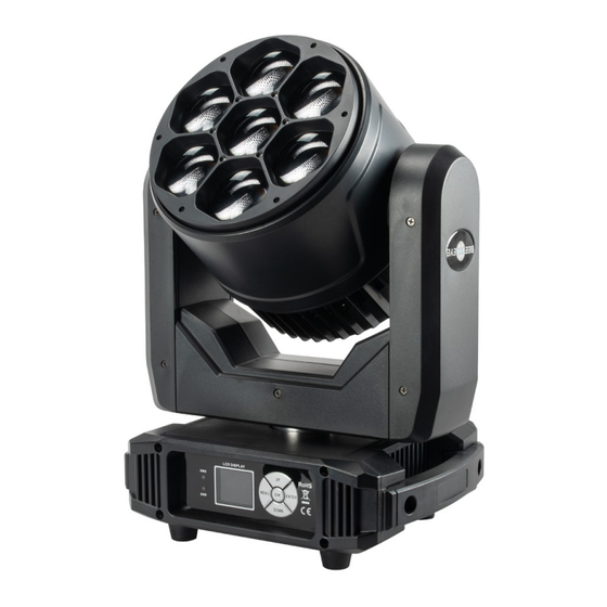 Flash EVENT MH-WASH-BE LED 740 PRO User Manual