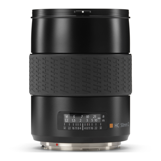 Hasselblad HC 3.5/50 Specification Sheet