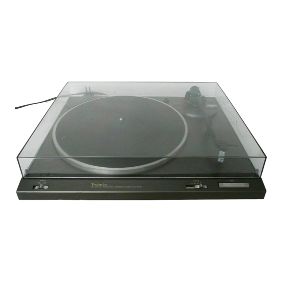 Technics SL-B210 Service Manual