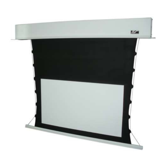Elite Screens Evanesce Tension Series User Manual