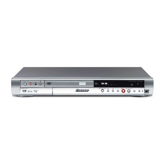 Pioneer DVR-65H-S Training Manual