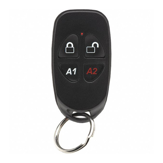 NAPCO GEM-KEYF Quick Start Manual